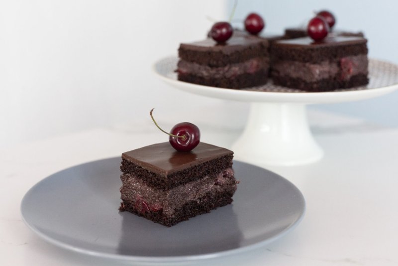 Торт "чёрный лес" (Black Forest Cake)