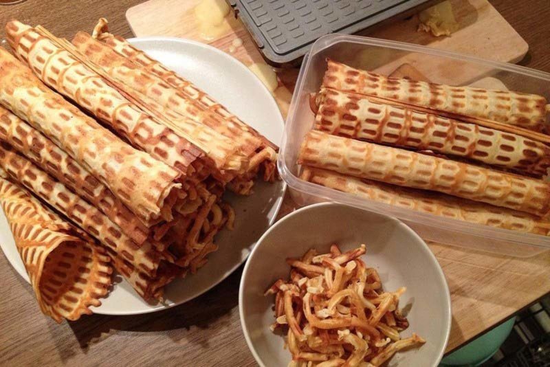 Выпечка в электровафельнице