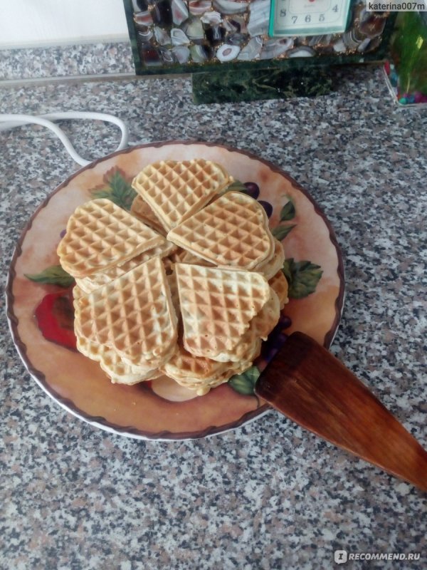Лаваш в Советской вафельнице