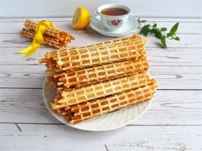 Вафли в вафельнице рецепт