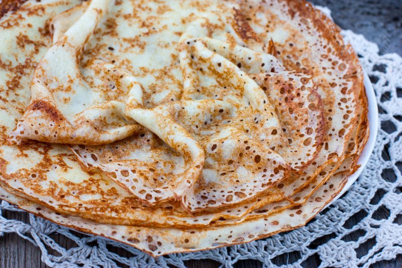 Ажурные блинчики