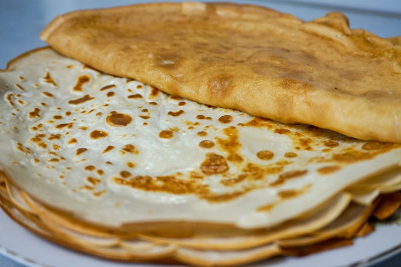Блины на молоке