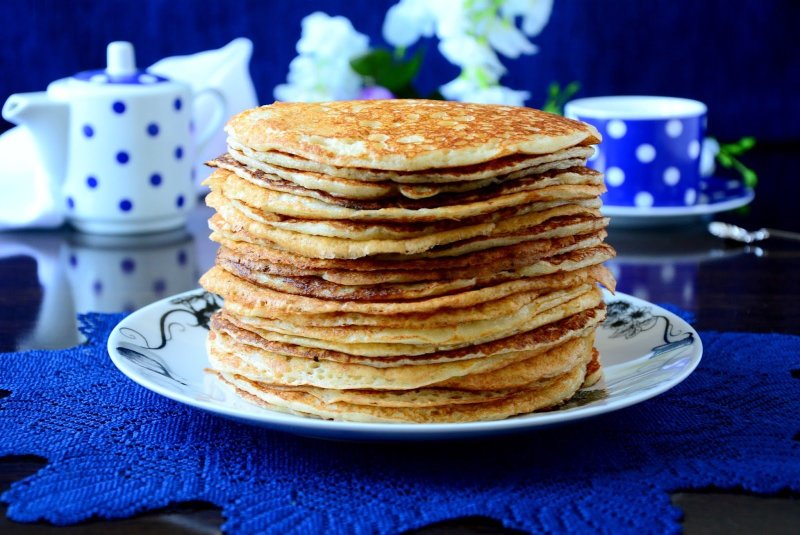 Блины на манке