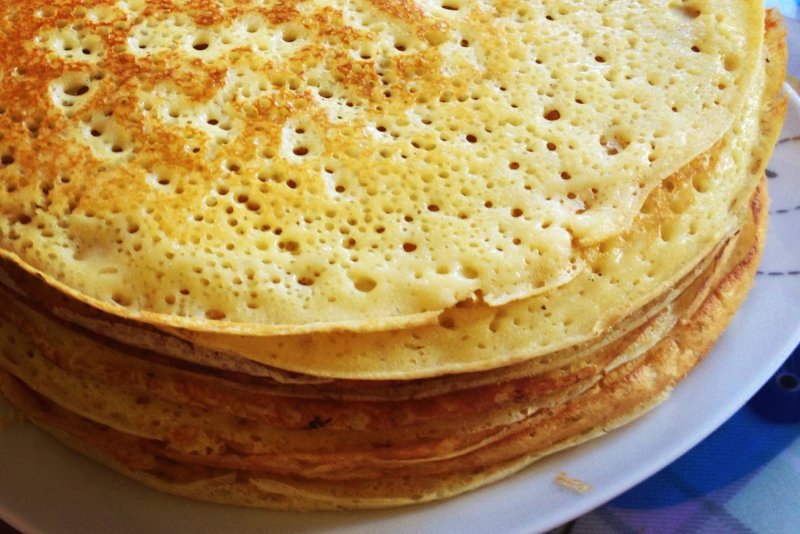 Блины на ряженке