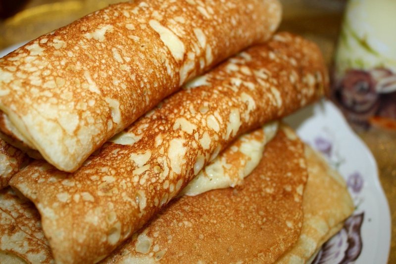 Блинчики на молоке