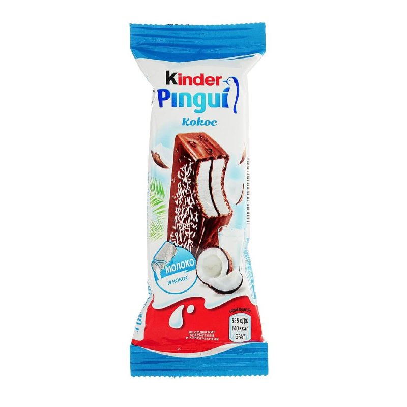 Пирожное "kinder Pingui" шоколад 30г