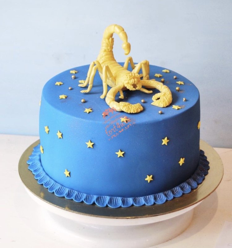 Scorpio Cake
