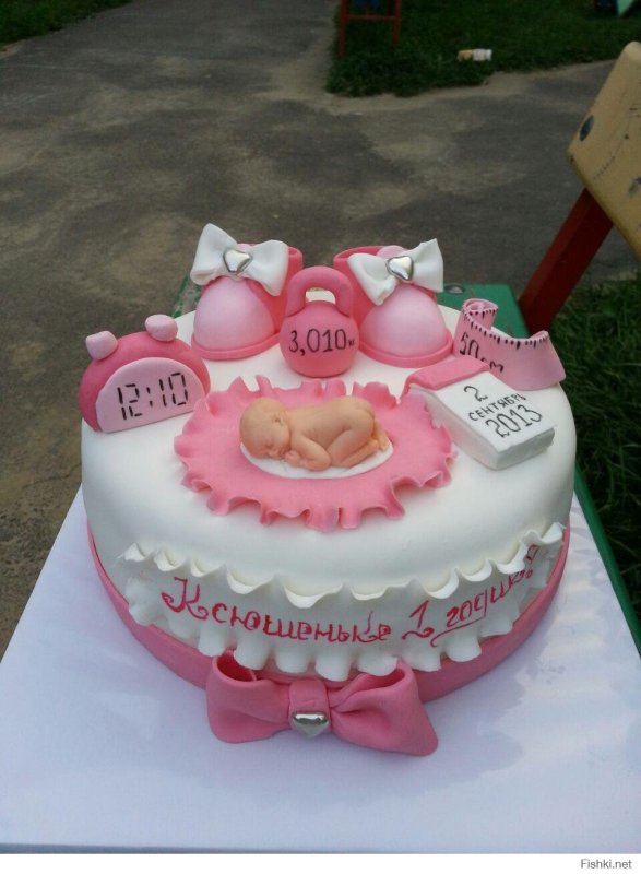 Торт в виде единицы