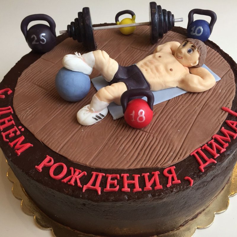 Торт для бодибилдеров