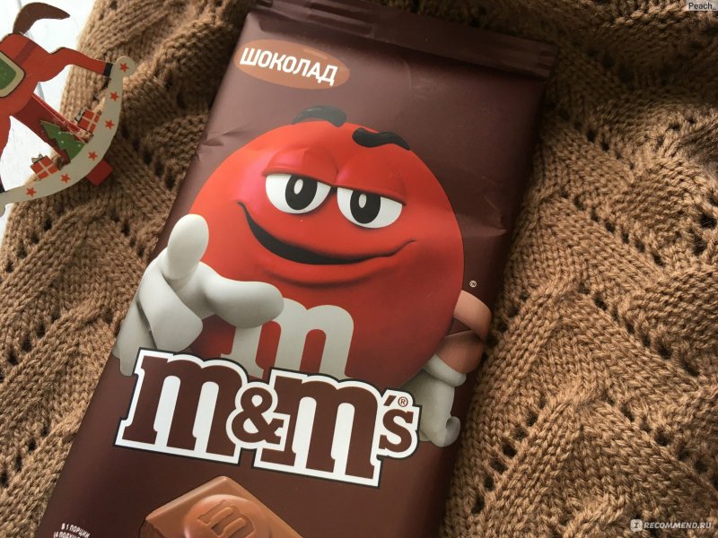 Шоколад m&m`s 125г молочный шоколад с разноцветным драже