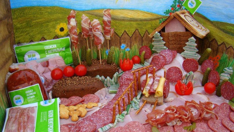 Скандинавский мясной торт