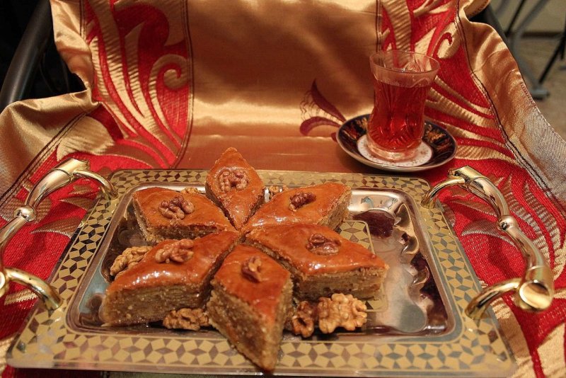 Баклава с фисташками турецкая