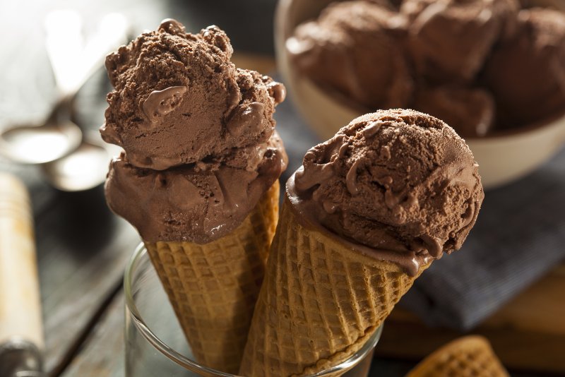 Gelato al Chocolate десерт