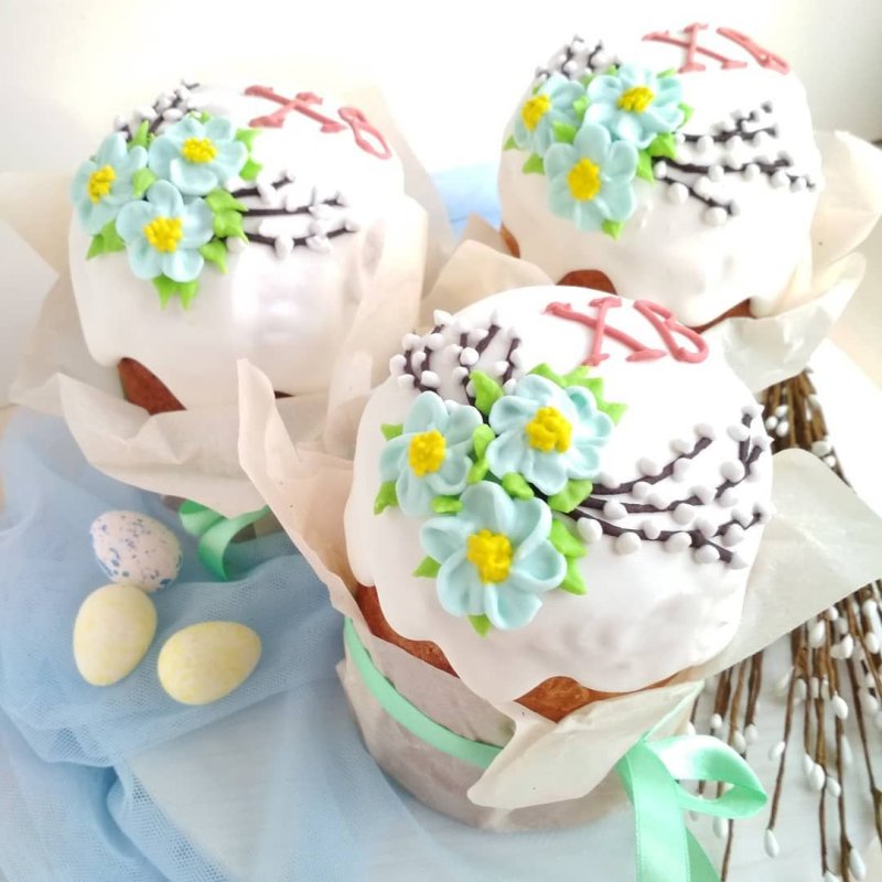 Топперы для куличей пряники