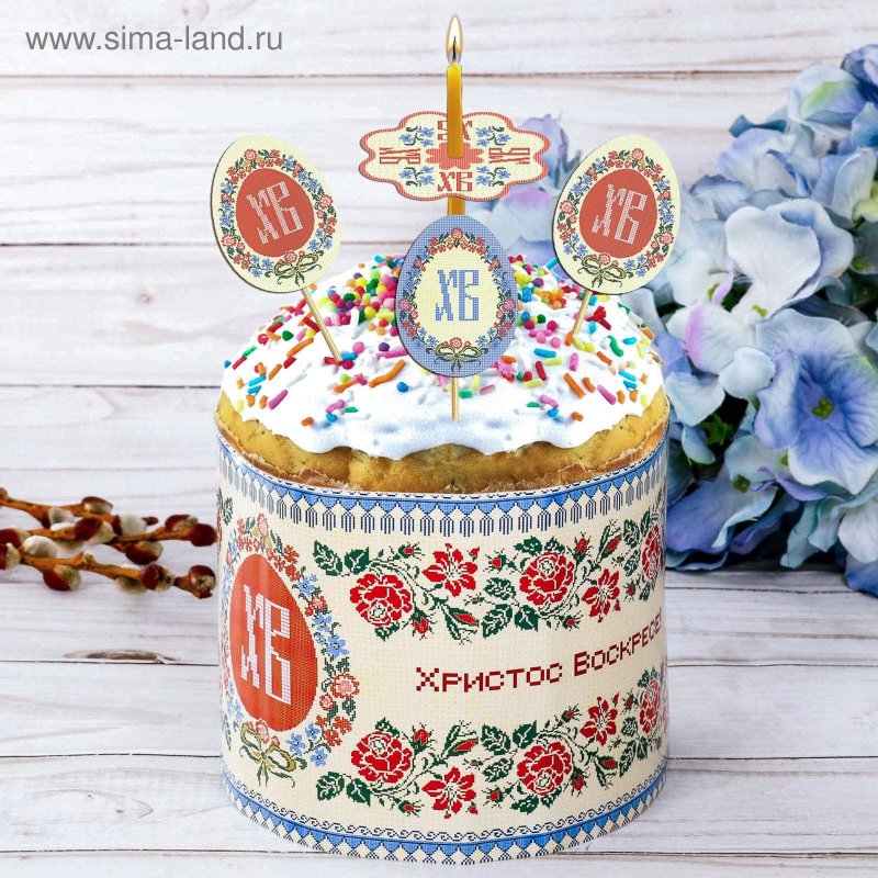 Декор куличей