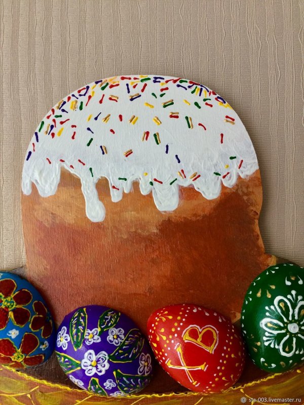 Поделка кулич