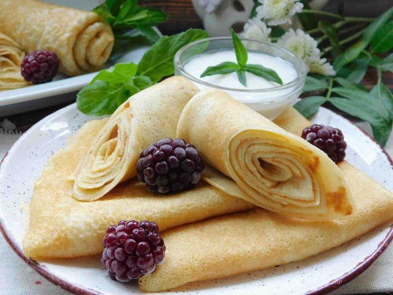Блинчики десертные