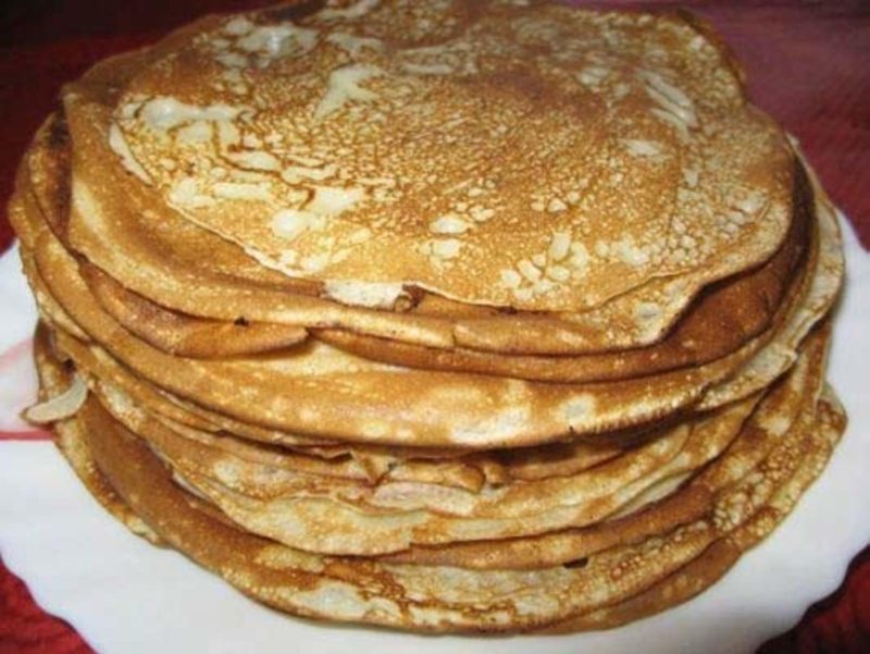Блины без масла