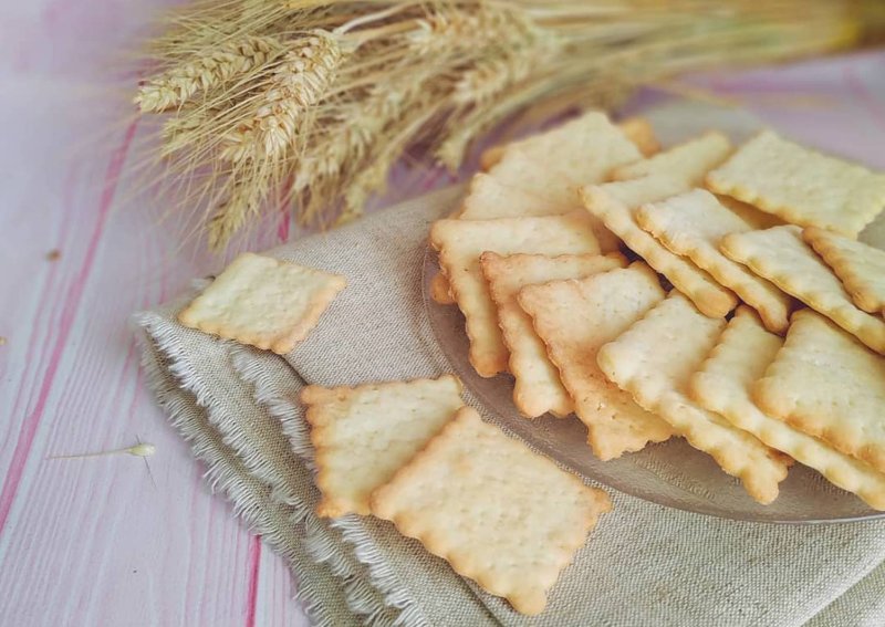 Печенье квадратное