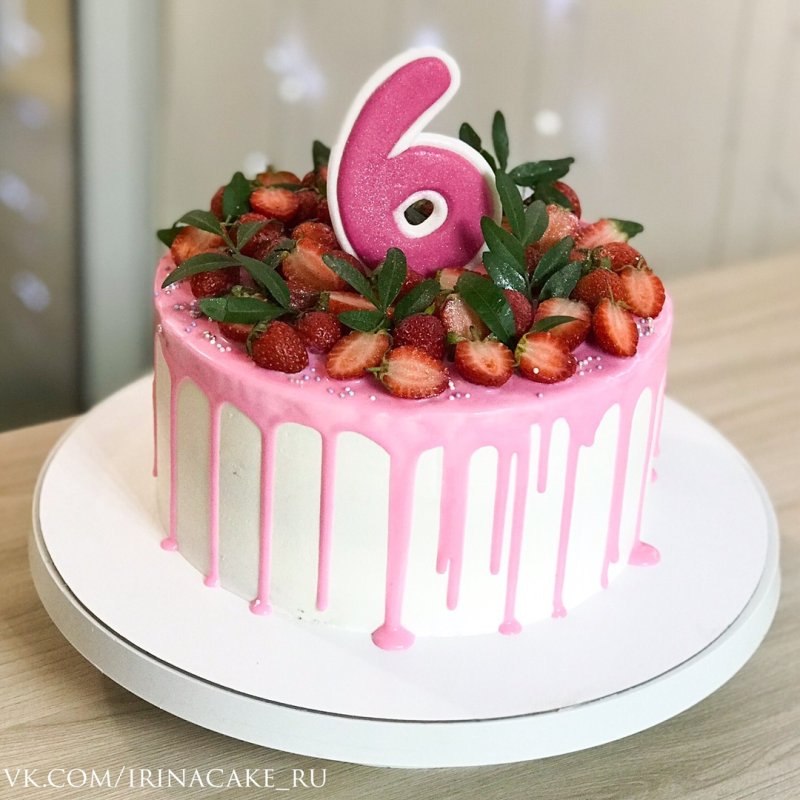 Торт для девочки 5 лет