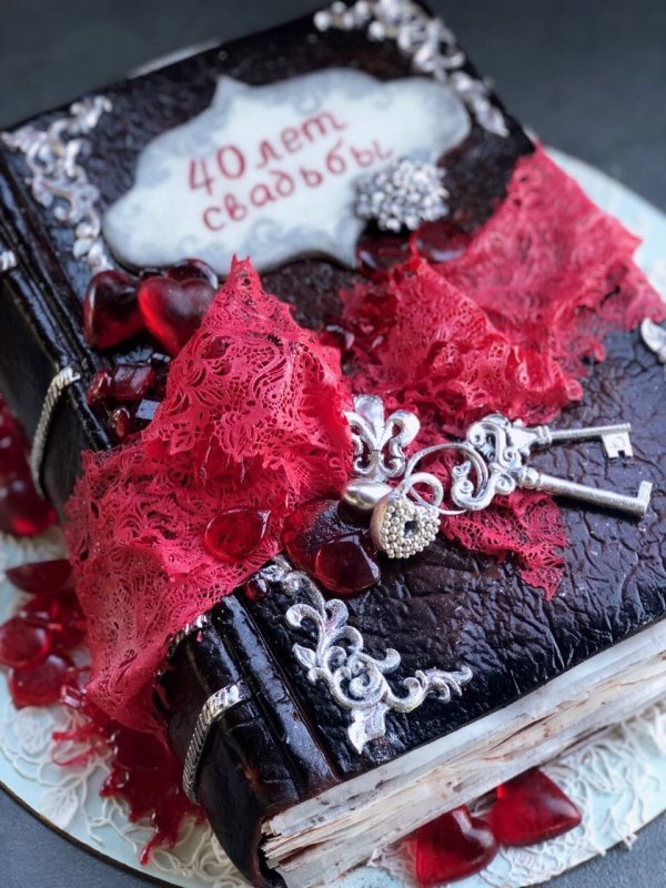 Торт на 40 лет свадьбы родителям