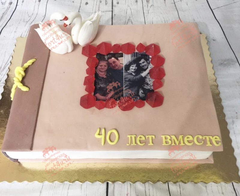 Торт в форме Рубина