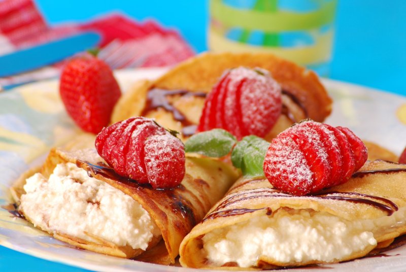 Блинчики с мясом