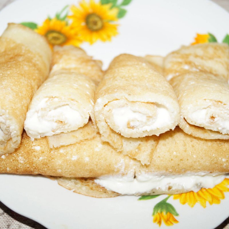 Блинчики завернутые