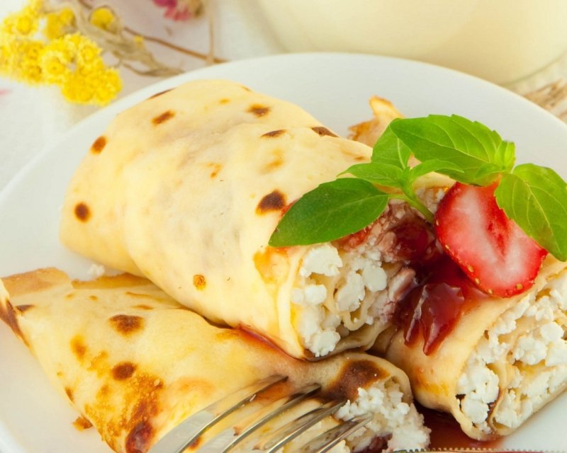 Блины с начинкой