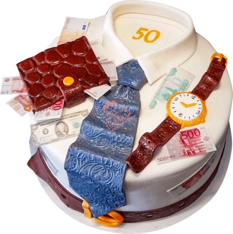 Торт на юбилей 75 лет мужчине