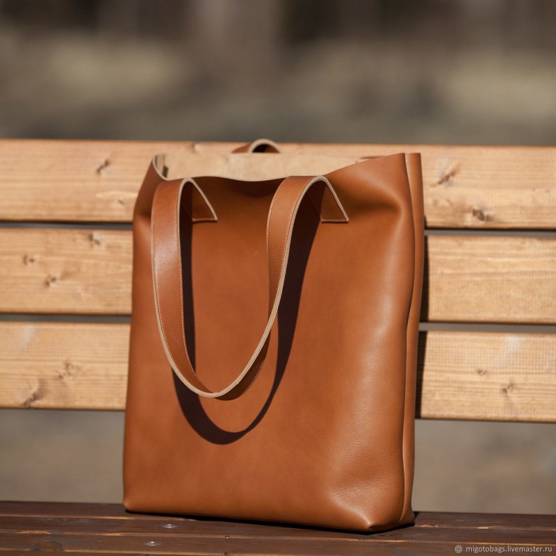 Сумка шоппер Shopper Bag кожаная
