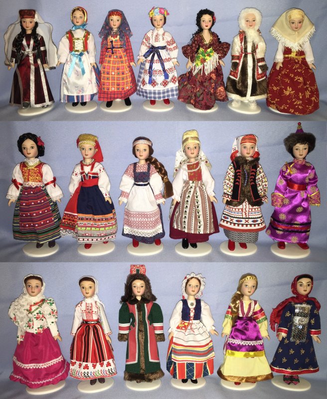 Национальные костюмы народов