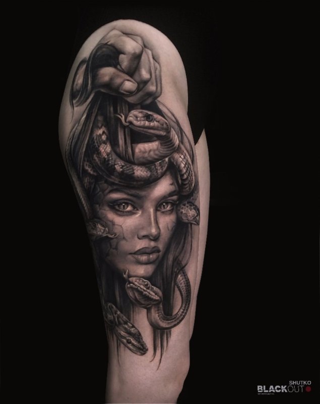 Медуза Горгона Tattoo