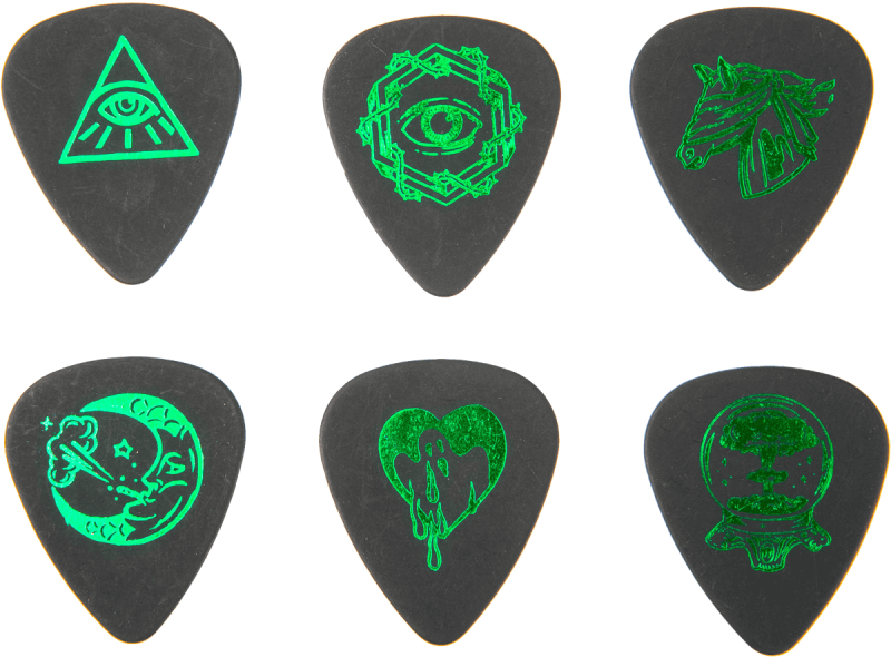 Медиатор Dunlop EVH Plectra