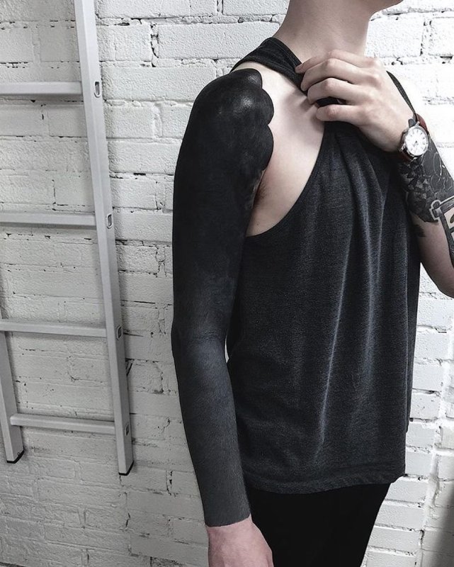 Blackwork Tattoo рукава