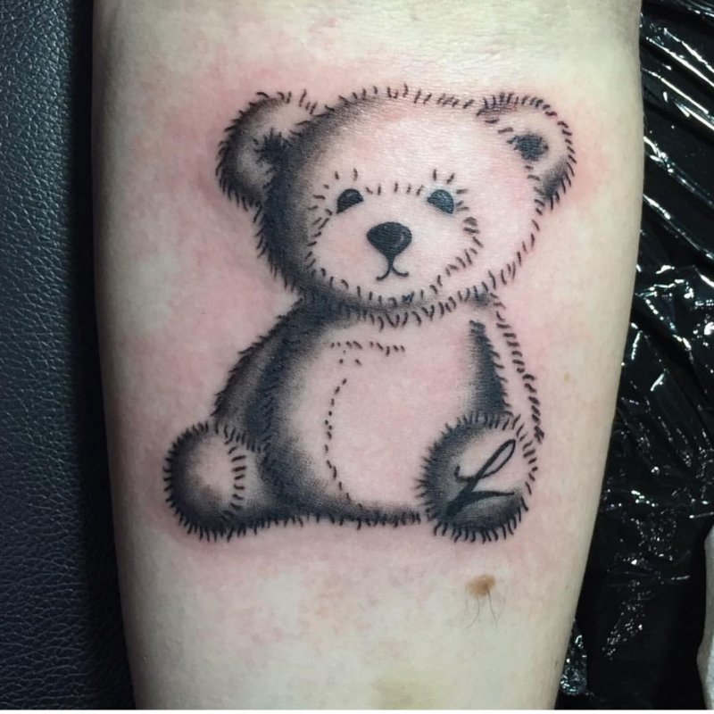 Bearbrick тату