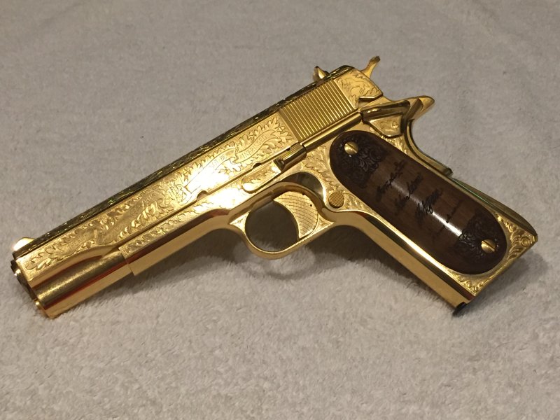 Colt 1911 Gold