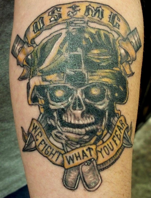 Череп USMC