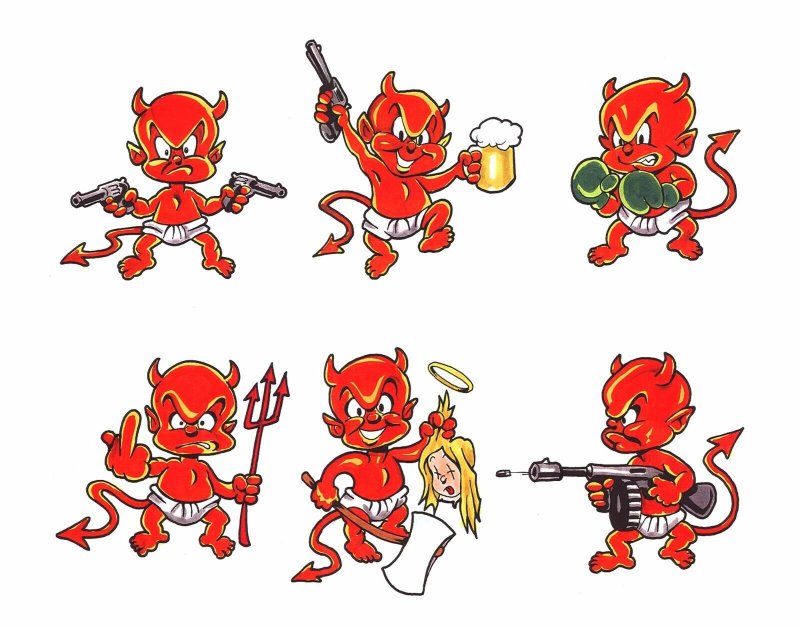 Тату Devil