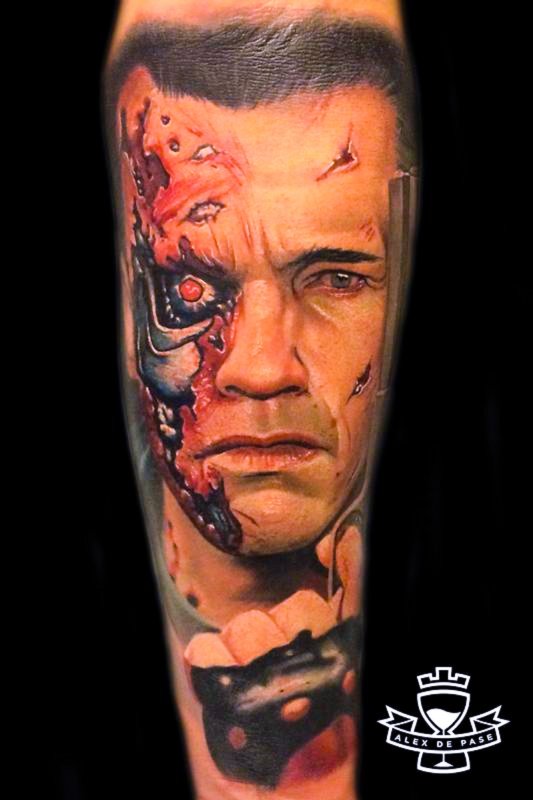 Arnold Schwarzenegger тату