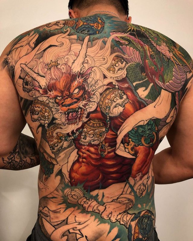 Raijin демон якудза