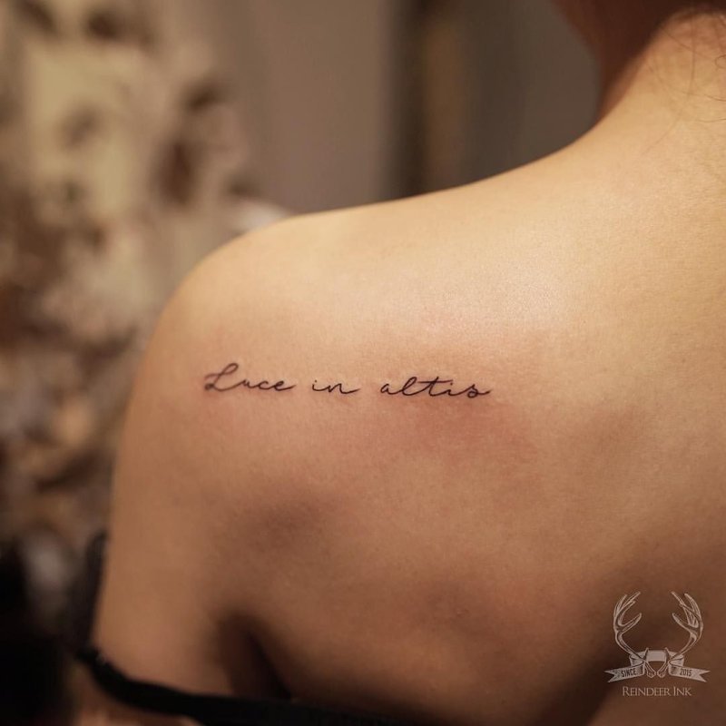 Carpe Diem Татуировка