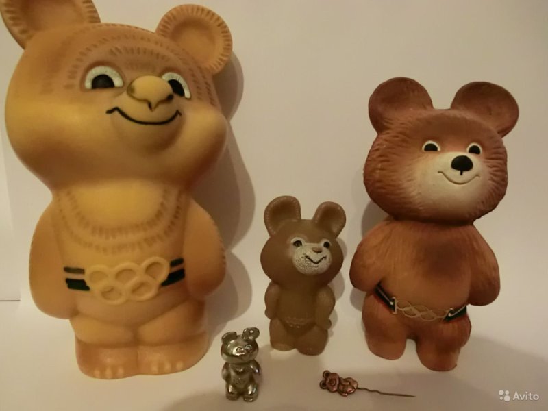 Тату Олимпийский мишка 1980