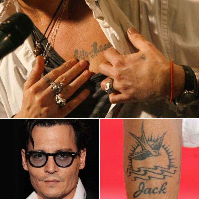 Johnny Depp Татуировки