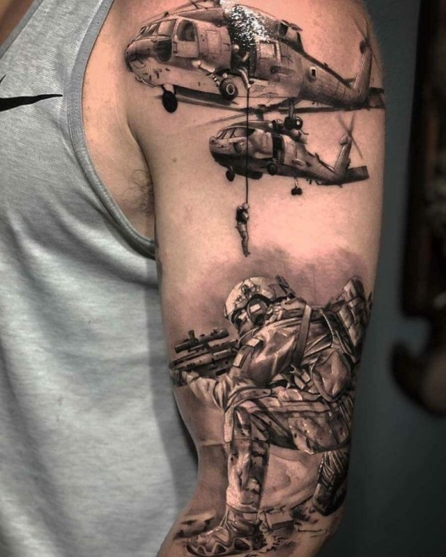 Военные Татуировки