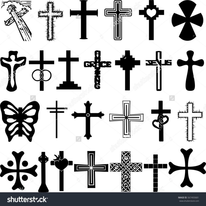 Крест эскиз