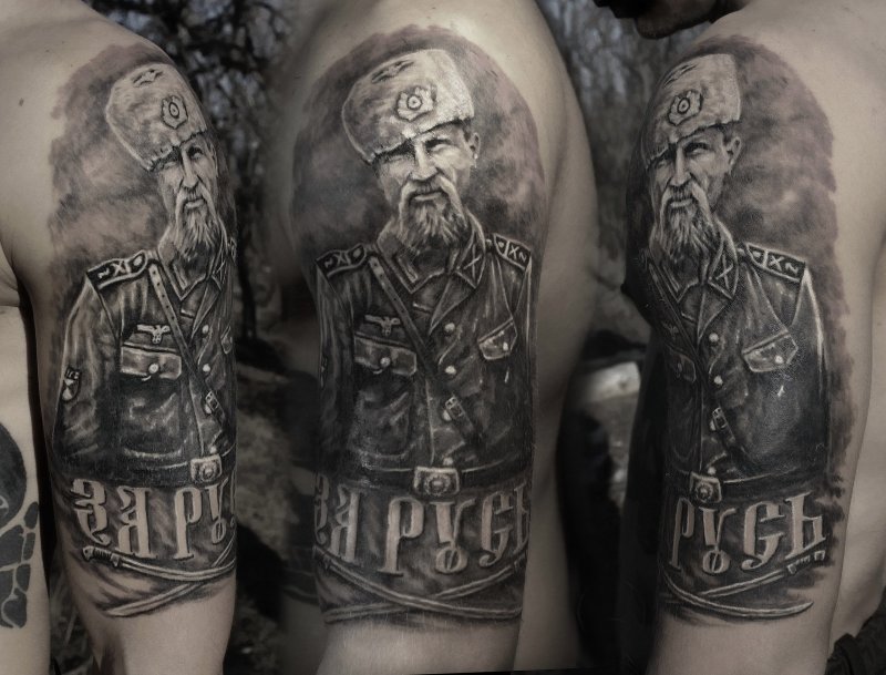 Тату Славянская тематика