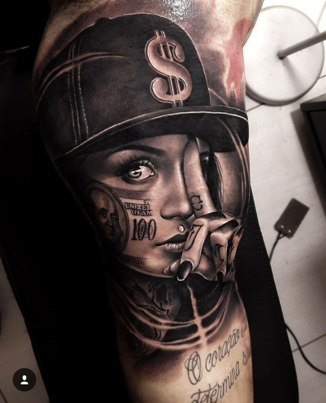 Chicano стиль тату
