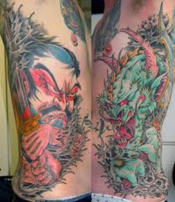 Boots Dragon Tattoo