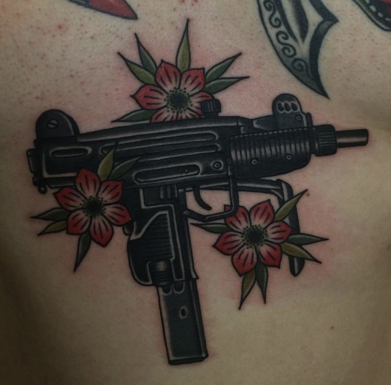 Татуировки ак47 женские
